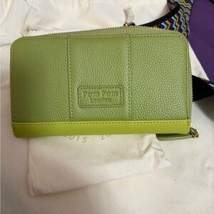 Pam Pam London Green Wallet